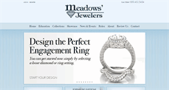 Desktop Screenshot of meadowsjewelers.com